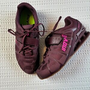 Inov-8 Fastlift 360 Weightlifting Shoes Sneakers Purple Athletic Women 9 Gym